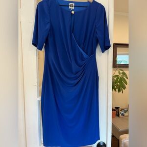 Anne Dress women's royal blue